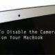 Disable Camera On Mac