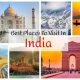 Places to visit in India